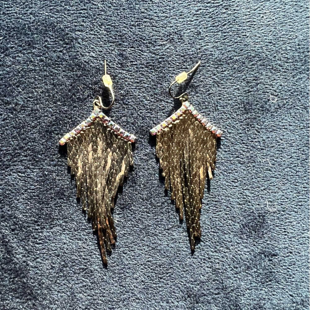 Metal Braided Earrings